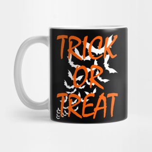 Trick or Treat Halloween Bats Mug